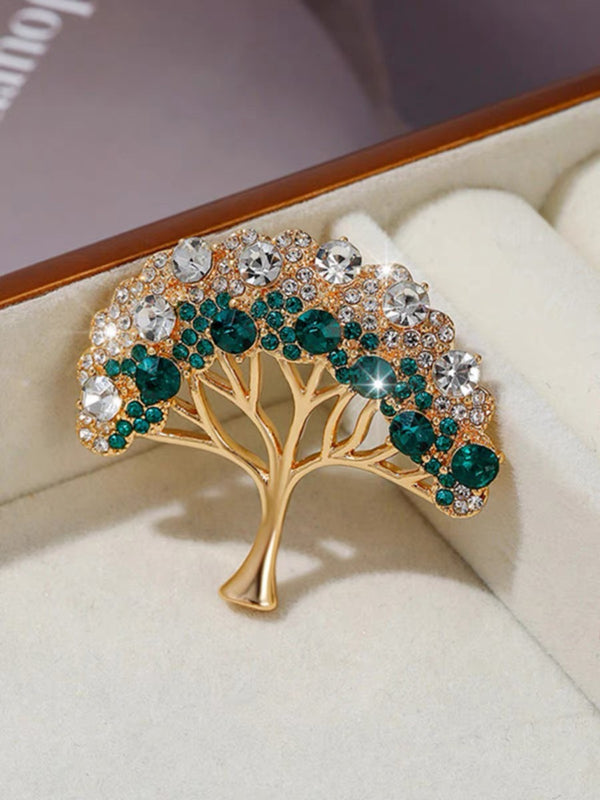 Luxury Tree Of Life Fashion Brooch