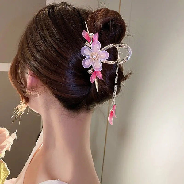 Shaded Flower Fashion Hair Catcher