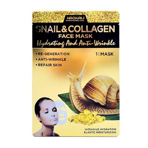 Wokali Snail & Collagen Sheet Mask
