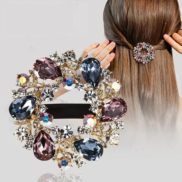 Diamond Multi Color Alloy Hair Clip