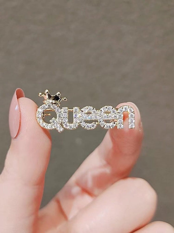 Queen Fashion Brooch