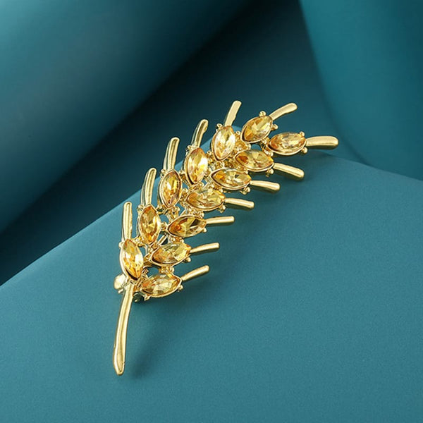 Luxury Wheat Fashion Brooch